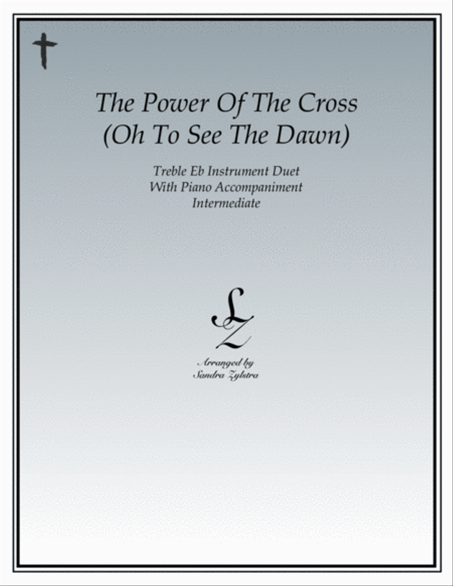 The Power Of The Cross (Oh To See The Dawn) Woodwind Duet scores gallery preview page 1