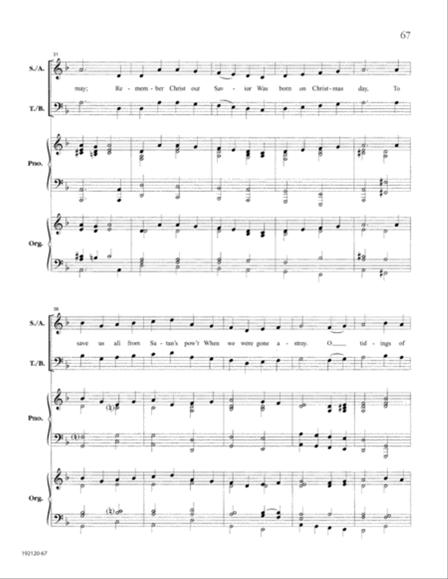 Let the People Sing at Christmas 4-Part scores gallery preview page 71