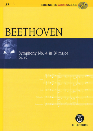 Book cover for Symphony No. 4 in B-flat Major, Op. 60