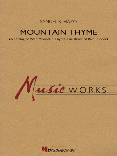 Samuel R. Hazo : Mountain Thyme