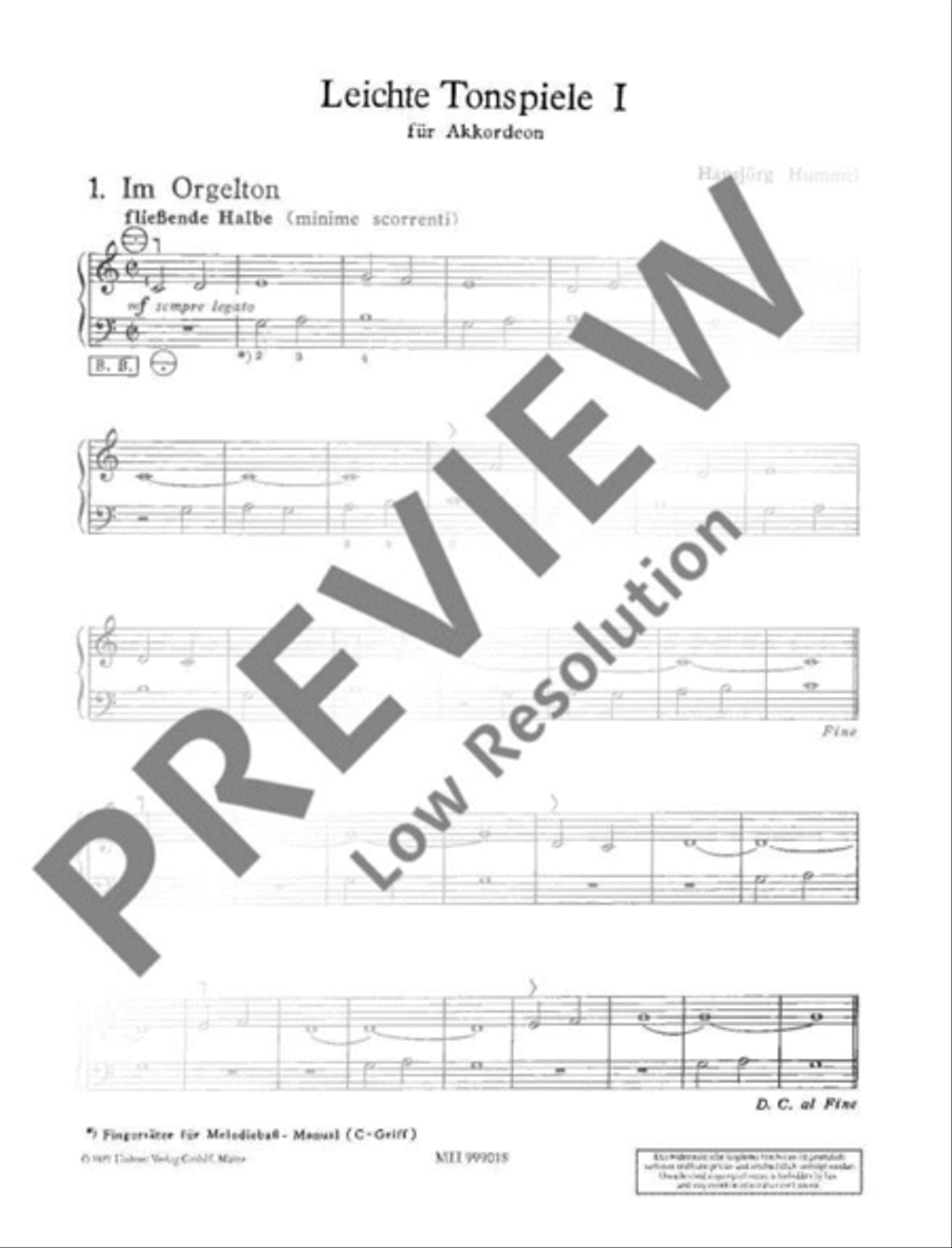 Das große M III-Buch für Akkordeon Accordion scores gallery preview page 4