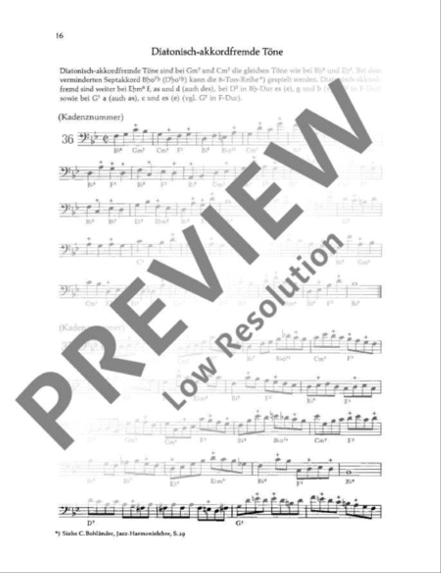 Anleitung zur Improvisation Trombone scores gallery preview page 17