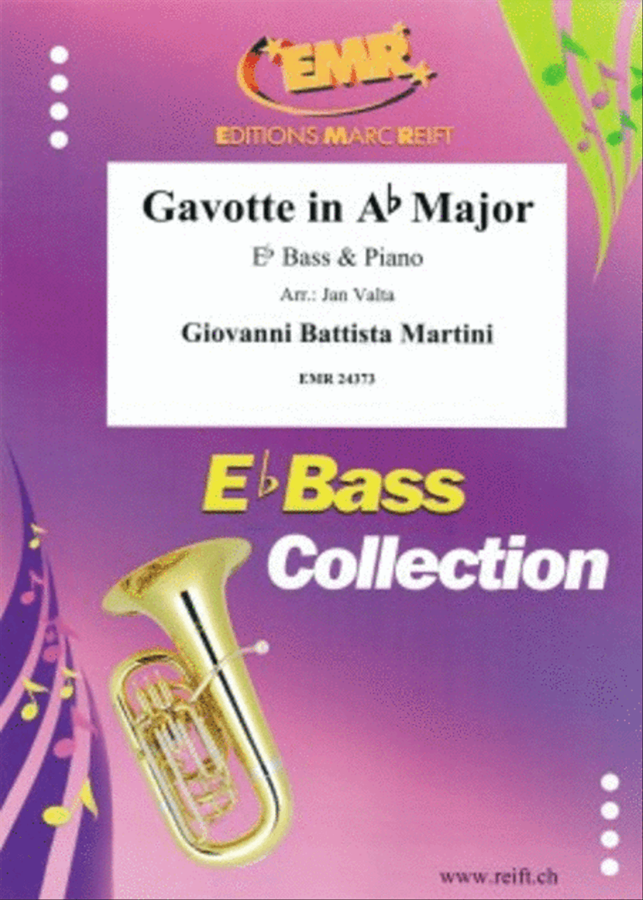 Gavotte in Ab Major Voice Solo scores gallery preview page 1