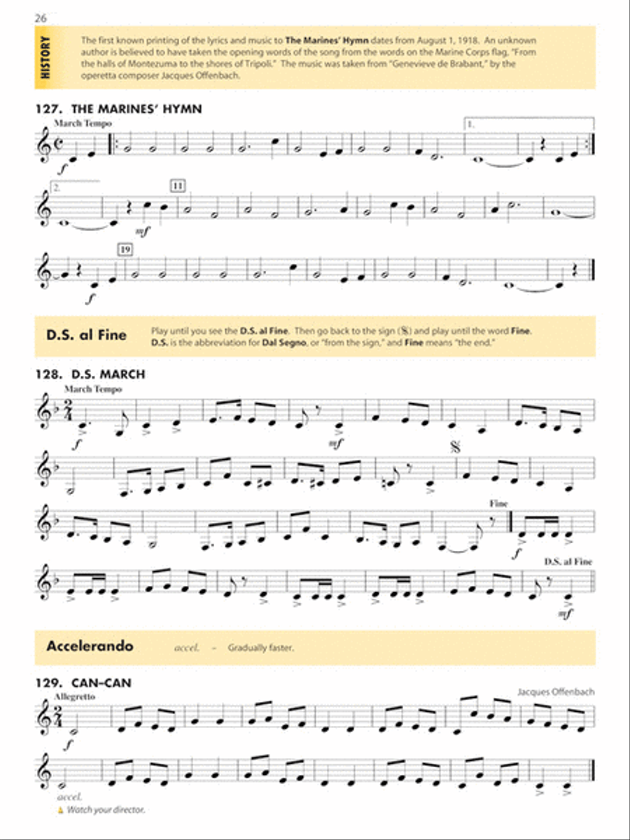Essential Elements for Band – Book 2 with Online Resources Concert Band Methods scores gallery preview page 4