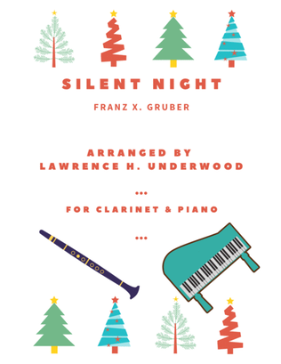 Book cover for Silent Night for Solo Clarinet