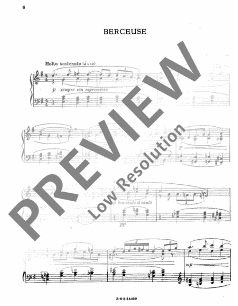 Two Pieces Piano Solo scores gallery preview page 7