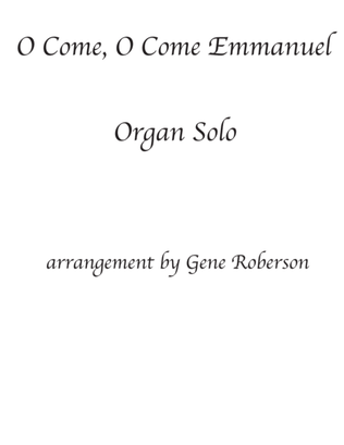 Book cover for O Come, O Come Emmanuel Organ Solo