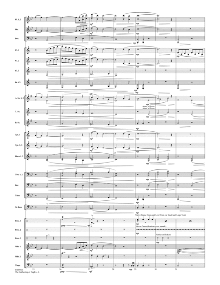 The Gathering of Eagles - Conductor Score (Full Score)