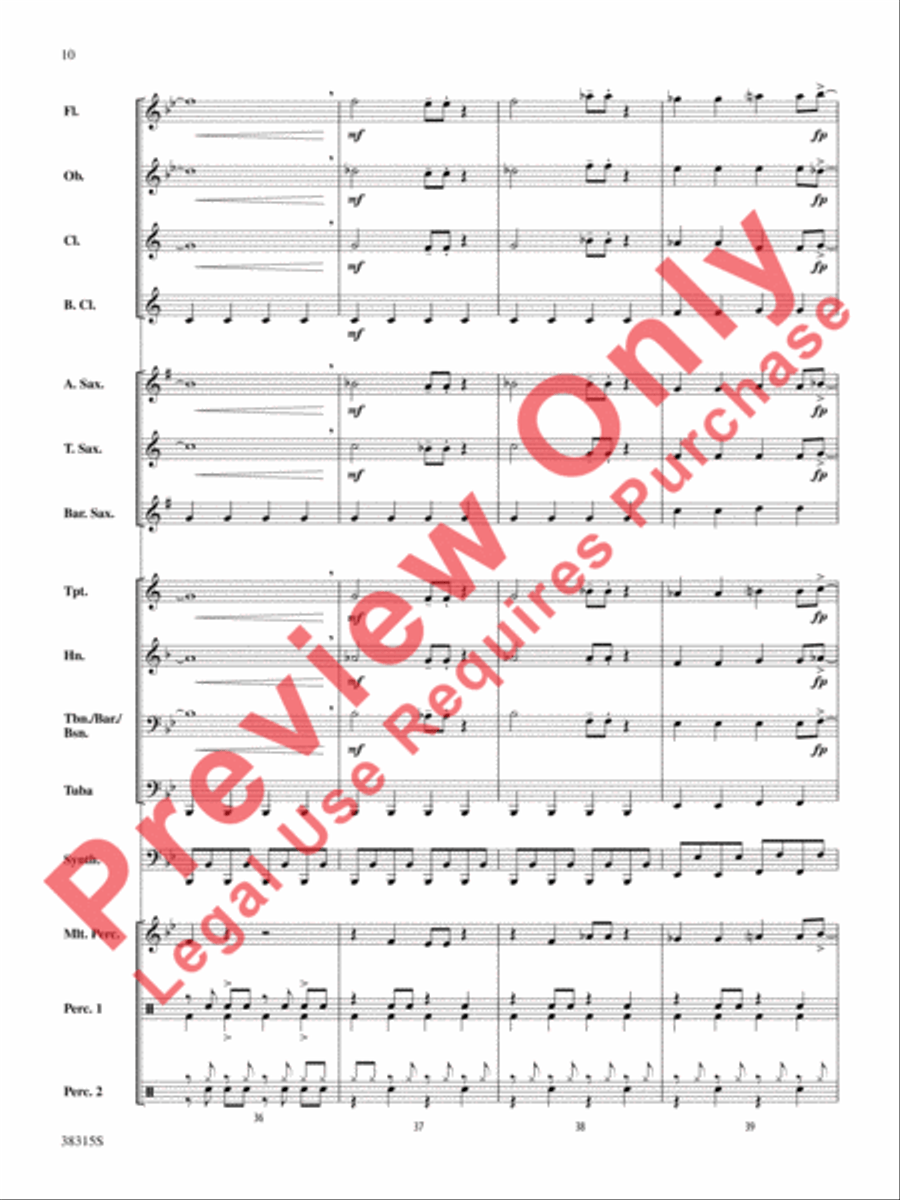 Kernkraft 400 Concert Band scores gallery preview page 11
