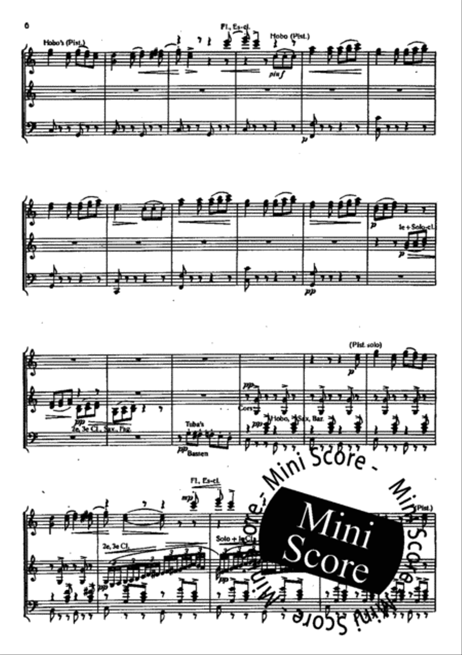 Capriccio Italien Capriccio Italien Concert Band scores gallery preview page 9