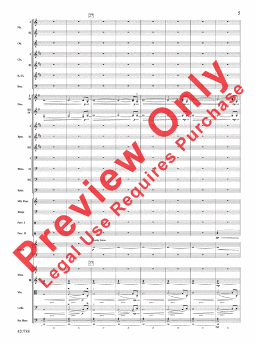 Man of Steel, Selections from Full Orchestra scores gallery preview page 6