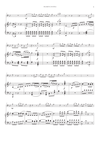 Figaro's Cavatina "Largo Al Factotum" for Trombone and Piano image number null