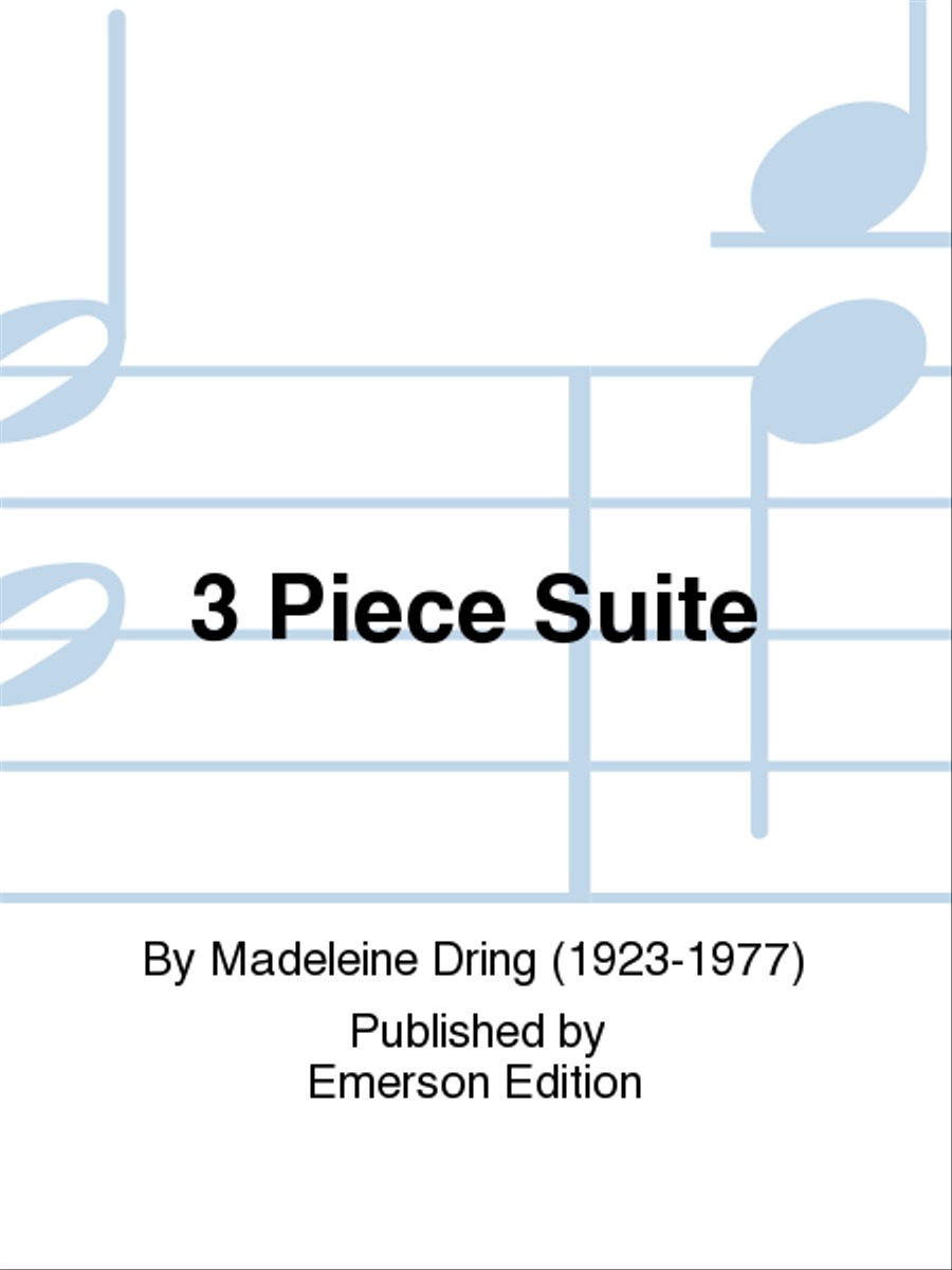 3 Piece Suite Chamber Music scores gallery preview page 1