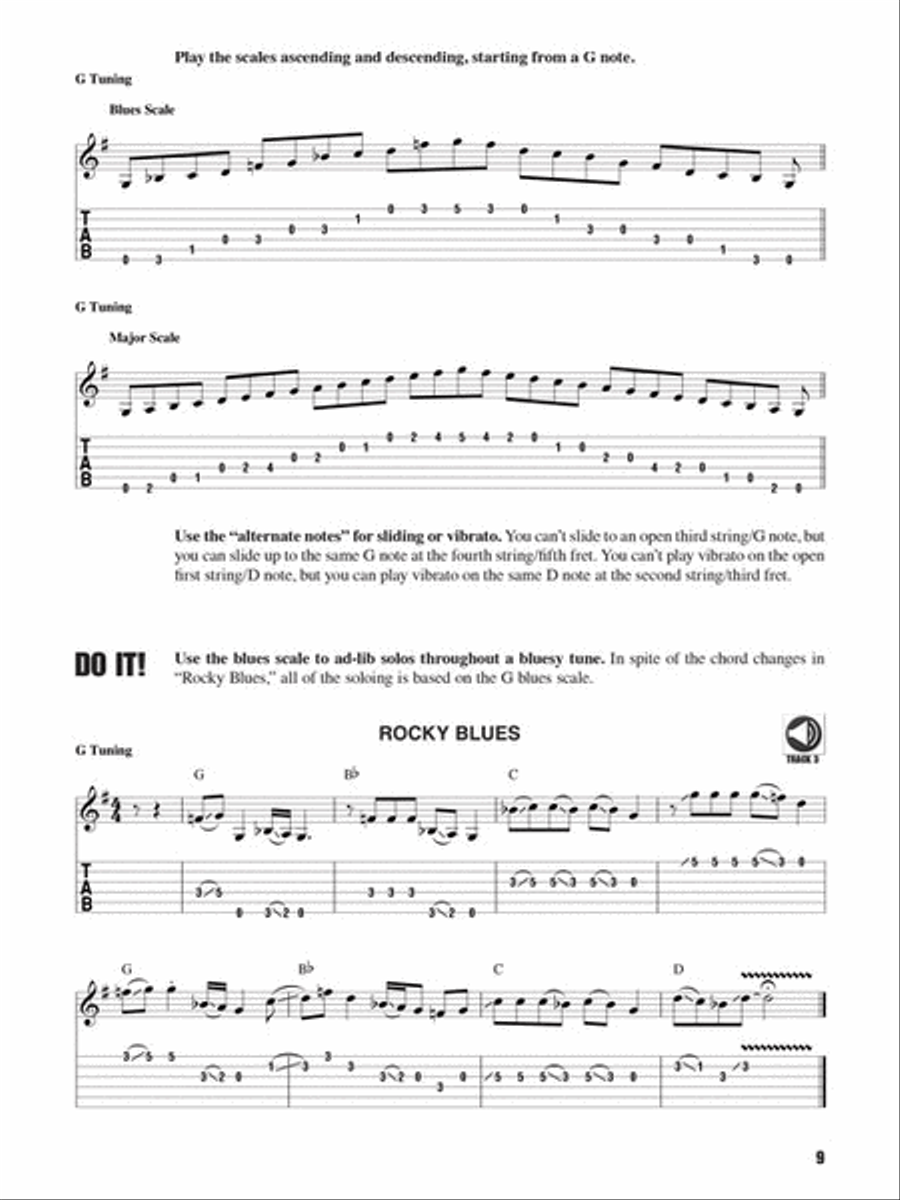 Fretboard Roadmaps – Lap Steel Guitar Steel Guitar scores gallery preview page 6