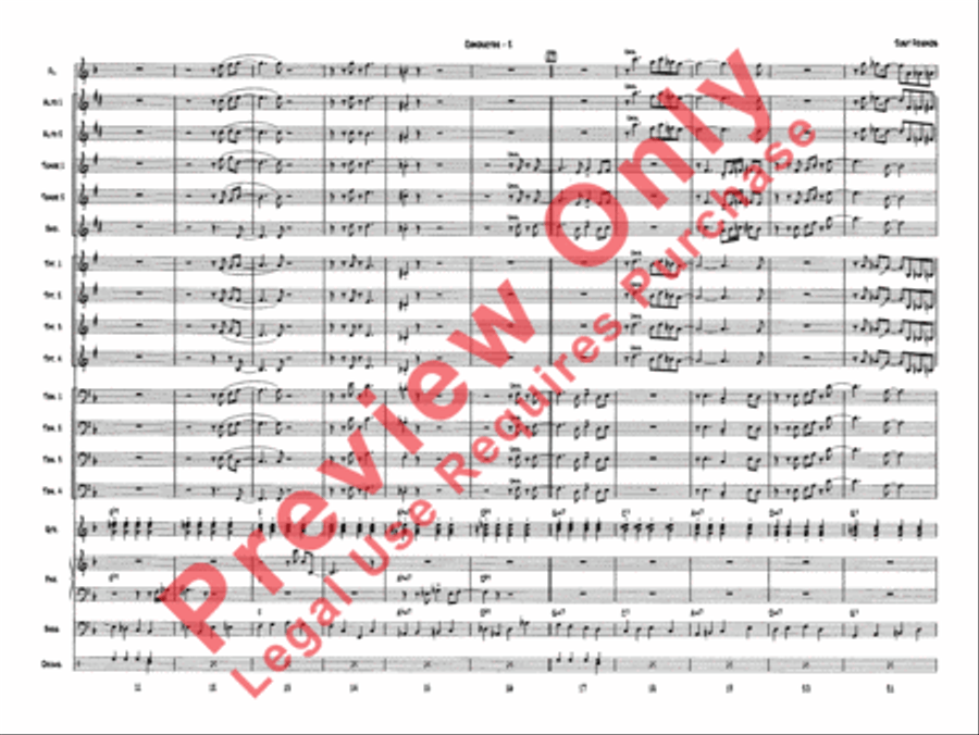 Just Friends Just Friends Jazz Ensemble scores gallery preview page 5