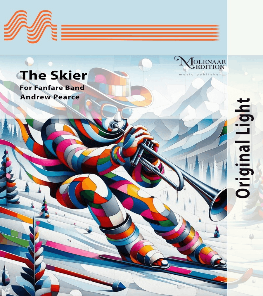 Book cover for The Skier