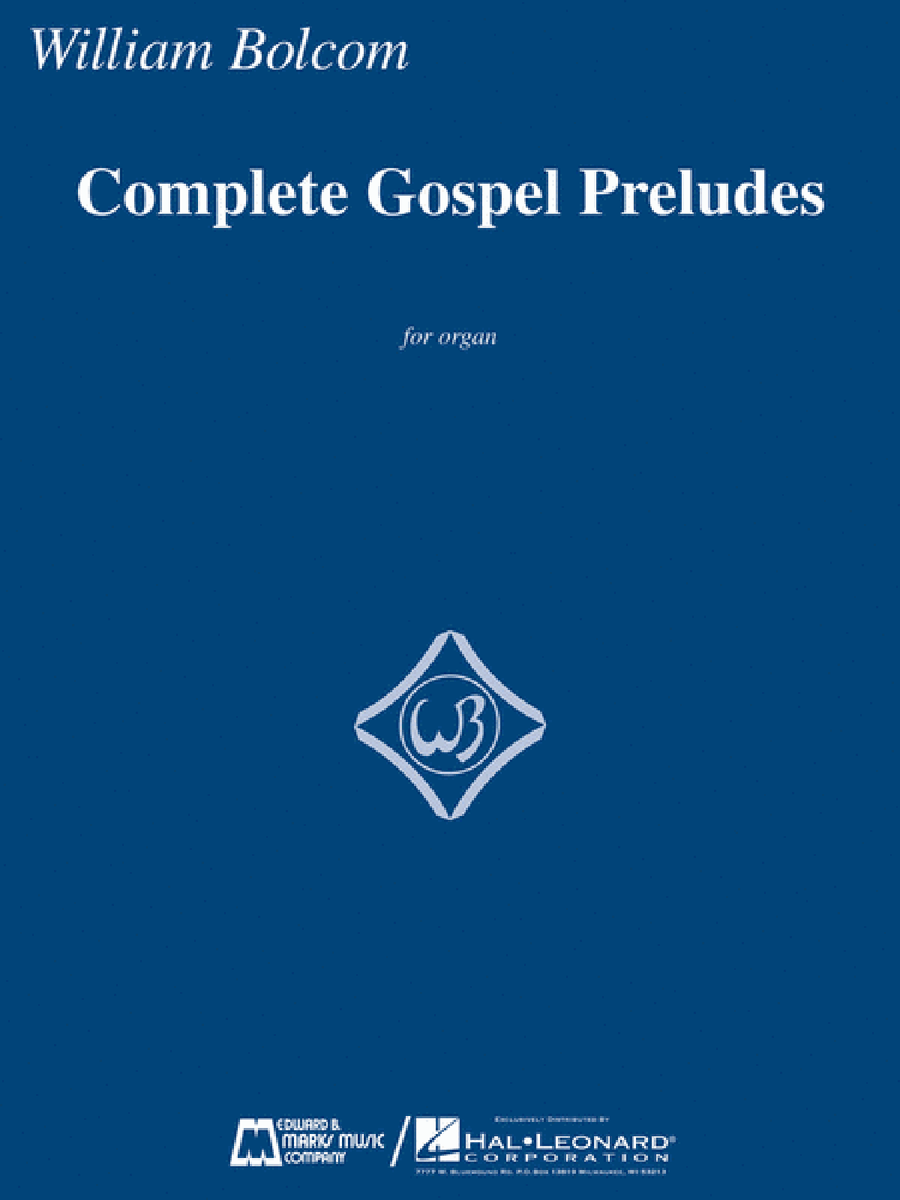 Complete Gospel Preludes Organ scores gallery preview page 1