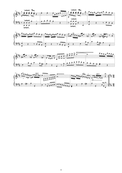 Platti - Harpsichord (or Piano) Sonata No.1 in D major Op.1 CSPla4 image number null