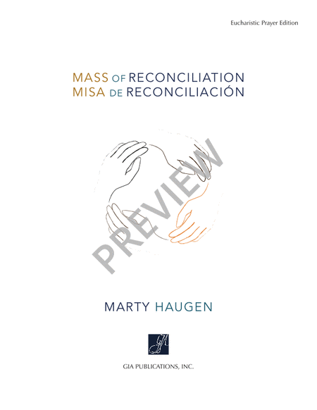 Eucharistic Prayer for Reconciliation II from "Mass of Reconciliation / Misa de reconciliación"