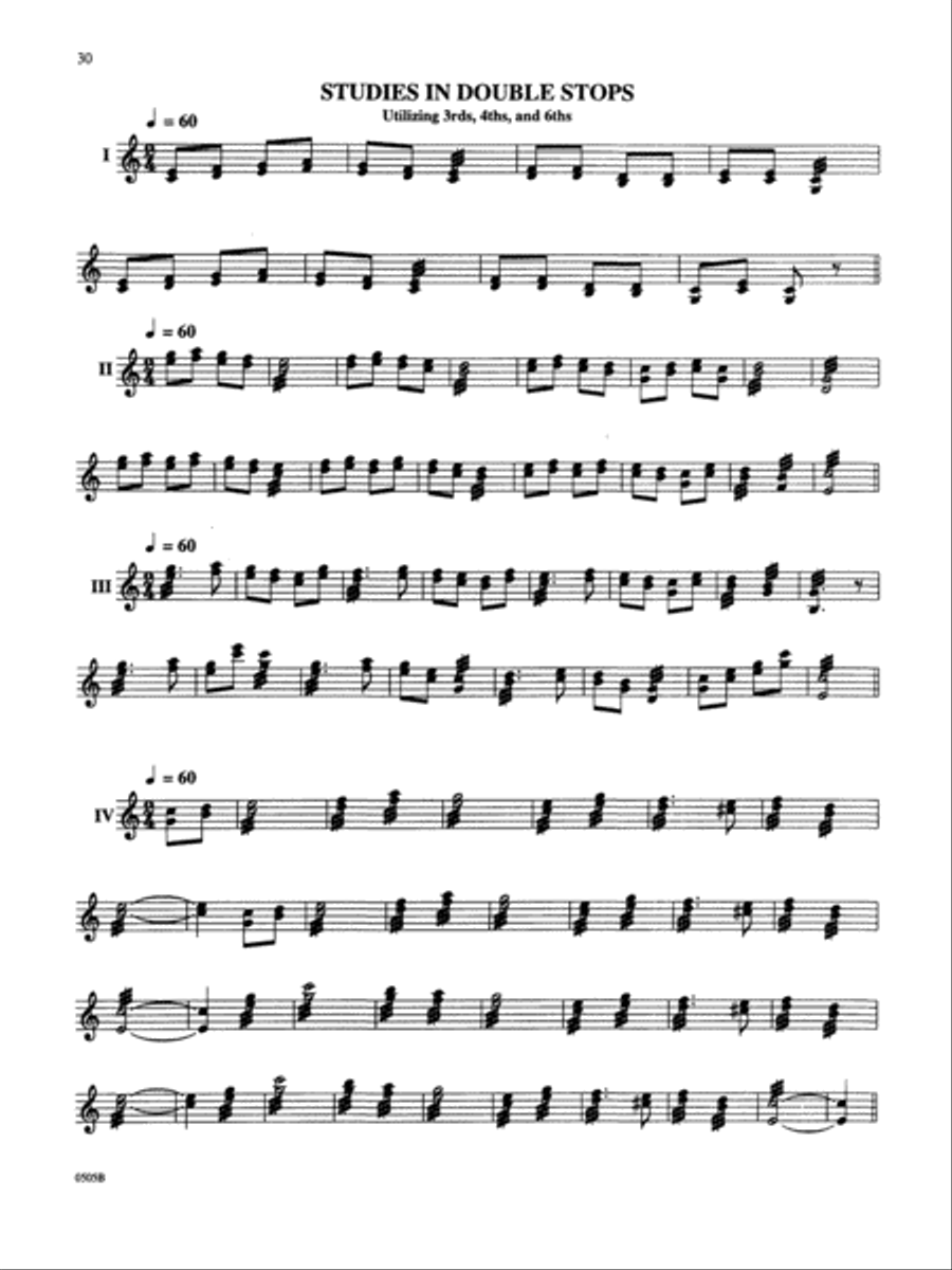 Modern School for Xylophone, Marimba, Vibraphone Marimba scores gallery preview page 2