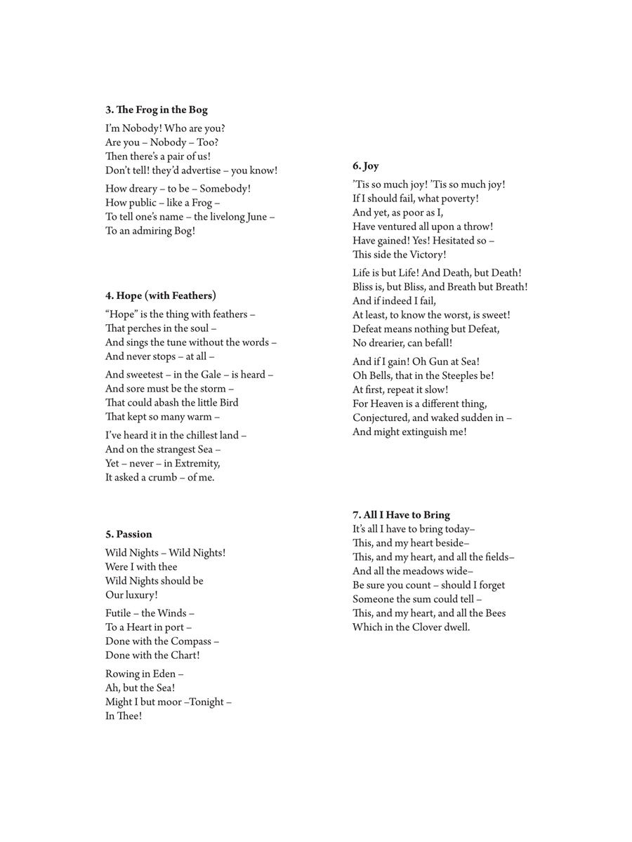 Emily! (from New England) Mezzo-Soprano Voice scores gallery preview page 3