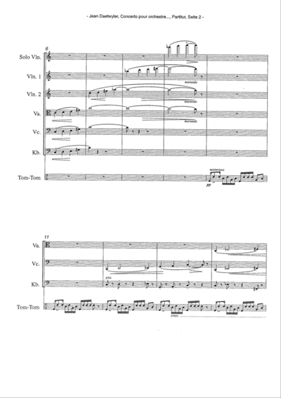 Concerto Concerto String Orchestra scores gallery preview page 4