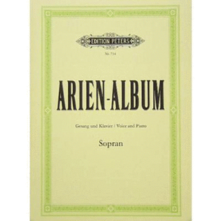 Book cover for Aria Album Soprano