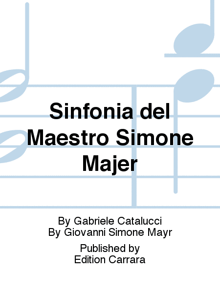 Sinfonia del Maestro Simone Majer