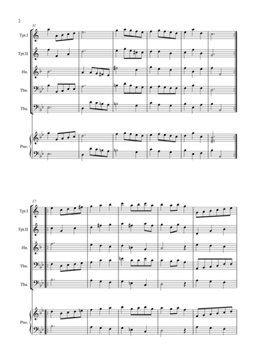 Minuet In G minor (with piano) image number null