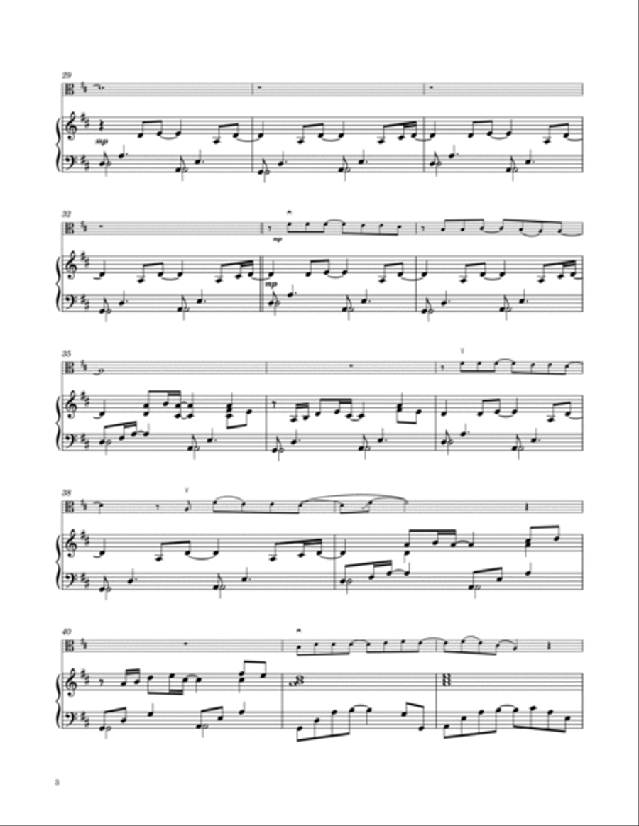 When You Say Nothing At All Viola scores gallery preview page 4