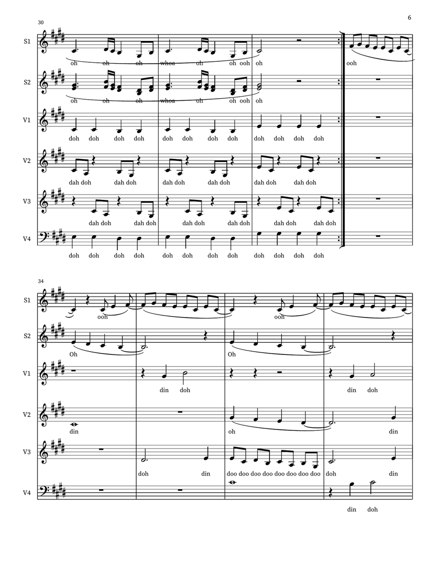 Mykonos 4-Part scores gallery preview page 6