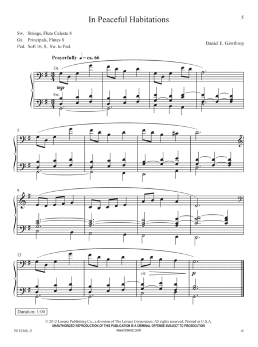 Easy Organ Library, Vol. 54 Organ scores gallery preview page 5
