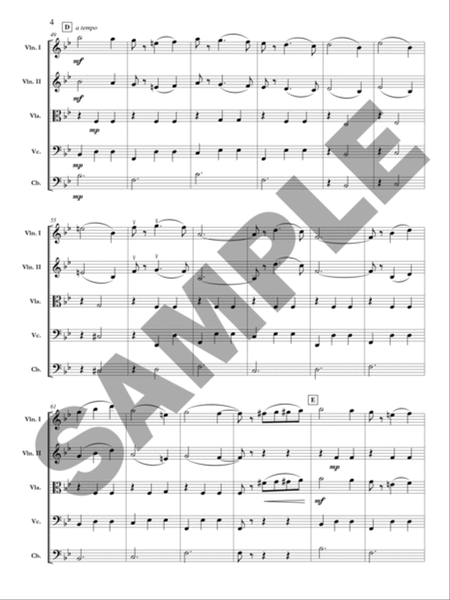 The Nutcracker Ballet: Final Waltz Orchestra scores gallery preview page 5