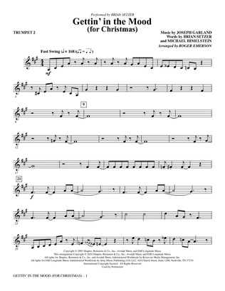 Gettin' in the Mood (For Christmas) (arr. Roger Emerson) - Bb Trumpet 2