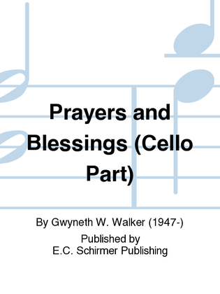 Prayers and Blessings (Violoncello Part)