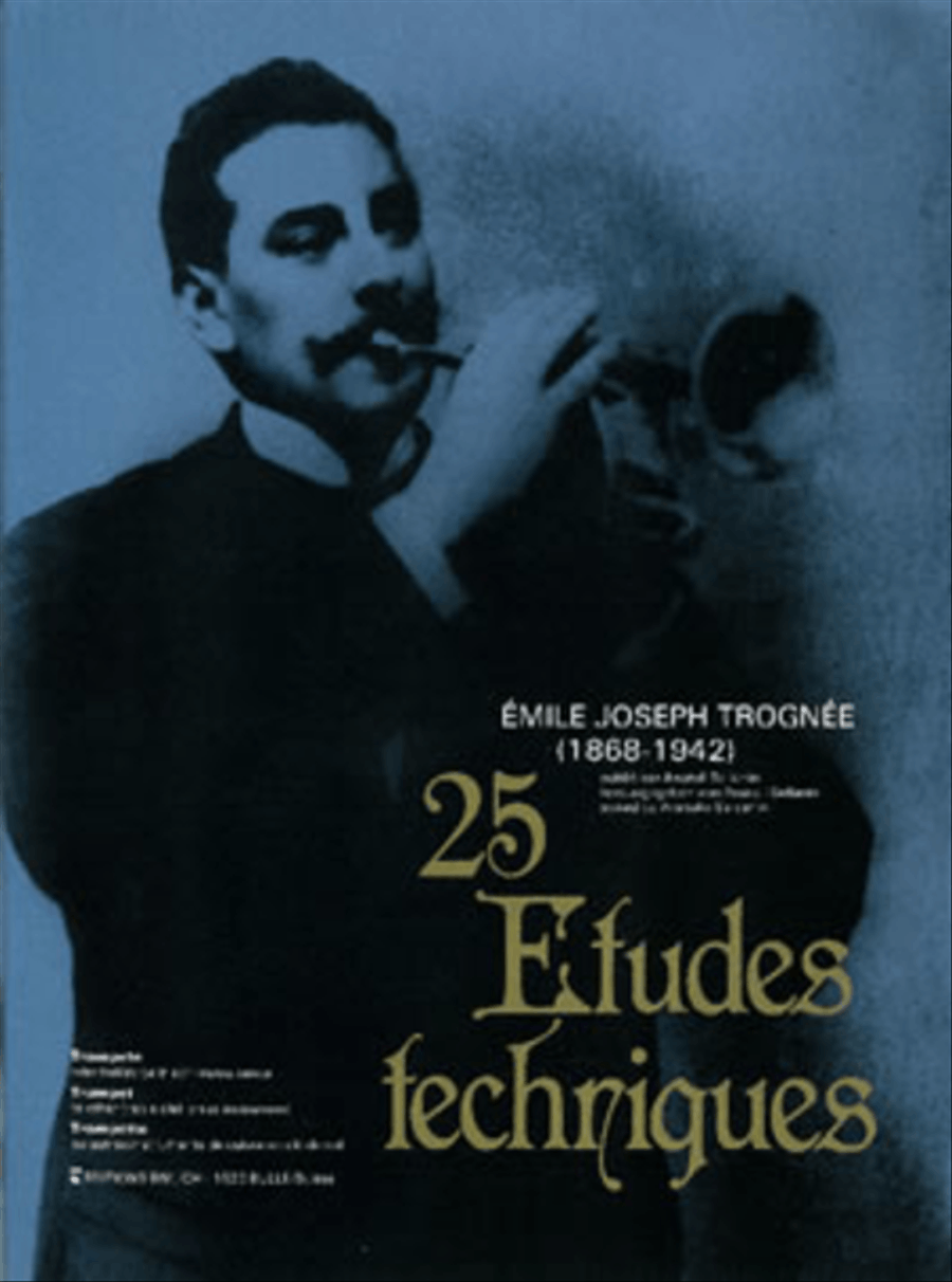 25 Etudes techniques Trumpet scores gallery preview page 1