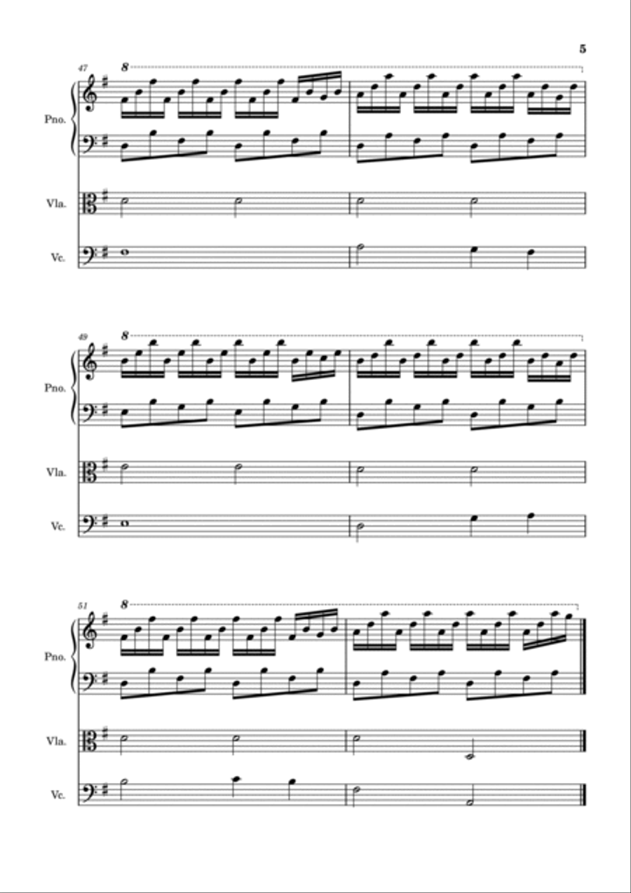 Comptine D'un Autre Été: L'après-Midi String Duet scores gallery preview page 5