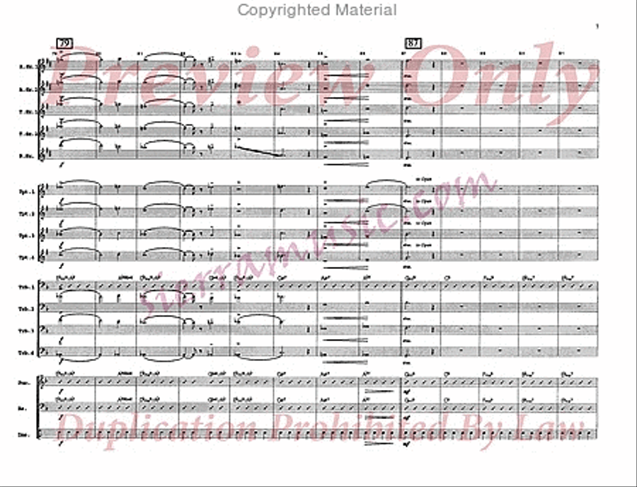 Greensleeves Greensleeves Big Band scores gallery preview page 8