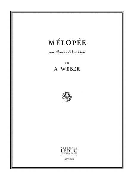 Melopee (clarinet & Piano)