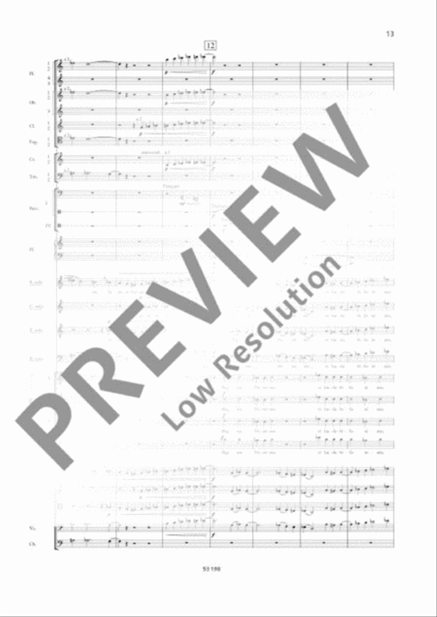 Seven Gates of Jerusalem - Symphony No. 7 SSATB scores gallery preview page 20