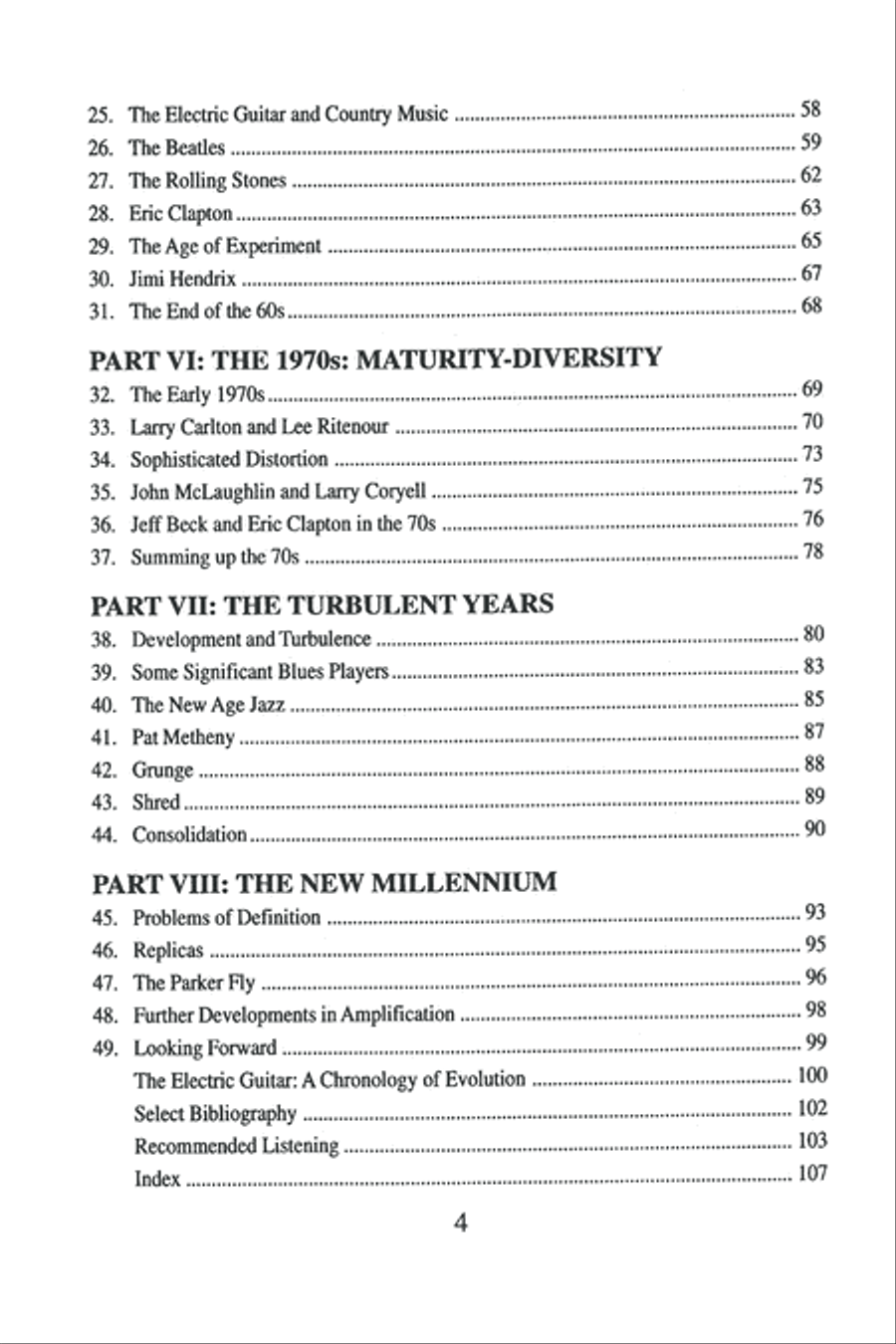 A Concise History of the Electric Guitar Electric Guitar scores gallery preview page 5
