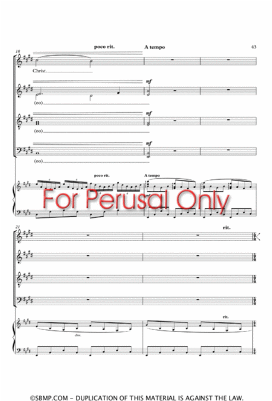 The Christmas Alleluias - SATB divisi Choral Book Divisi scores gallery preview page 43