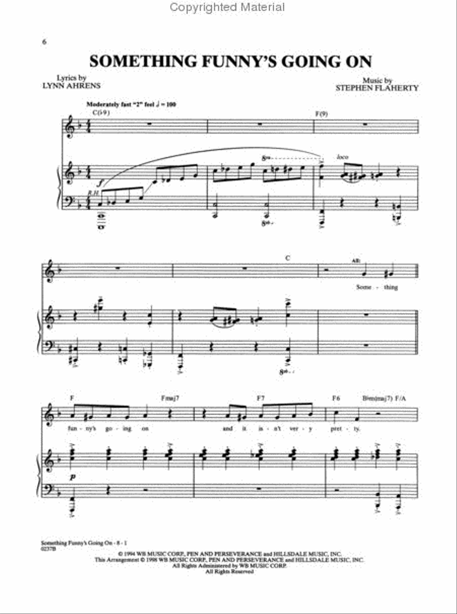 Lucky Stiff Lucky Stiff Piano, Vocal, Guitar scores gallery preview page 2