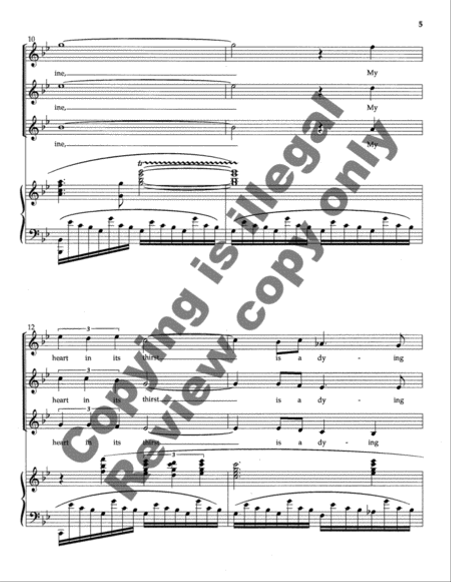 In Praise of Music In Praise of Music SSAA scores gallery preview page 5