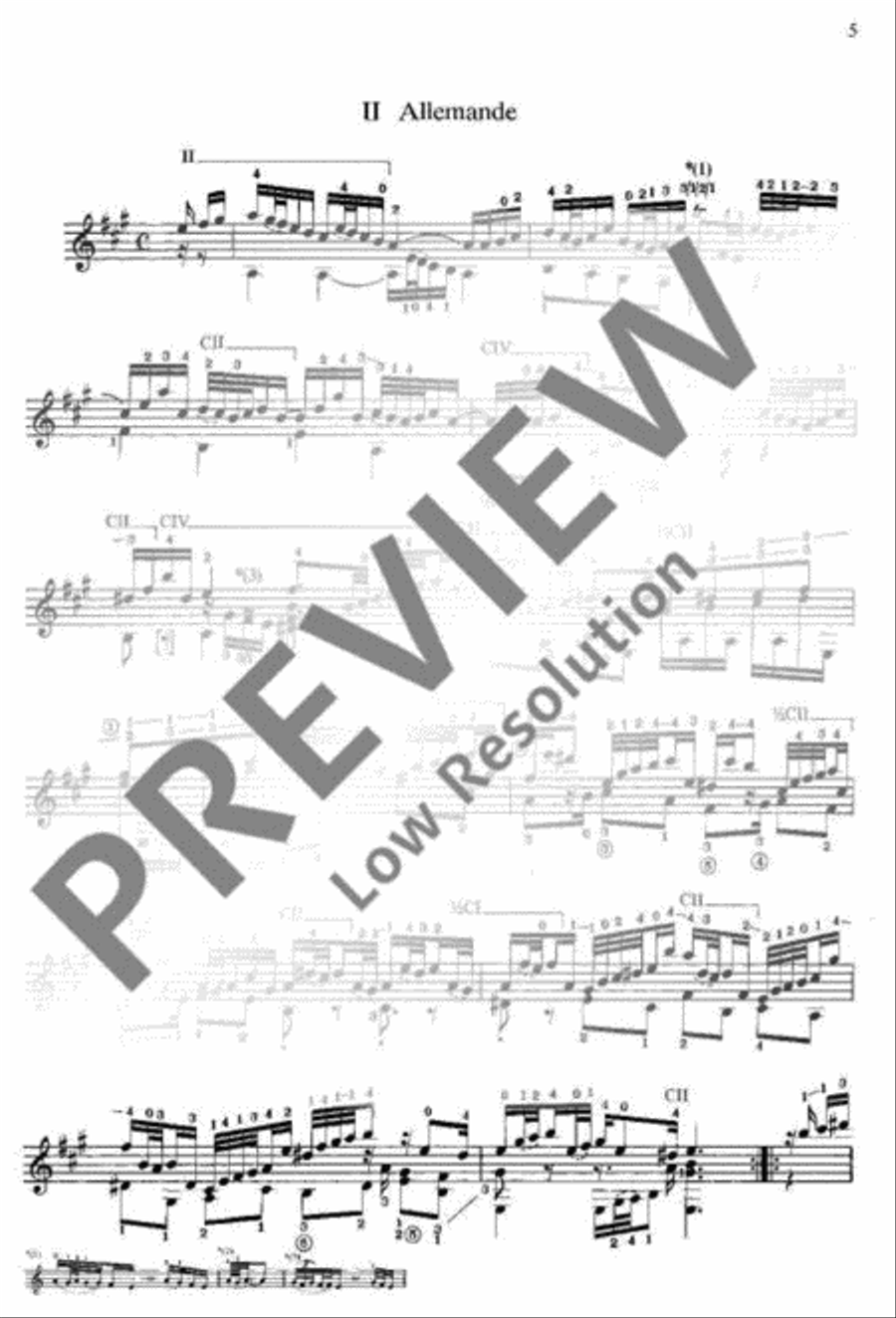 Cello-Suite No. 3 Cello scores gallery preview page 8