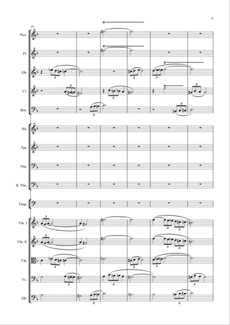 Wheel of Fortune Full Orchestra scores gallery preview page 5