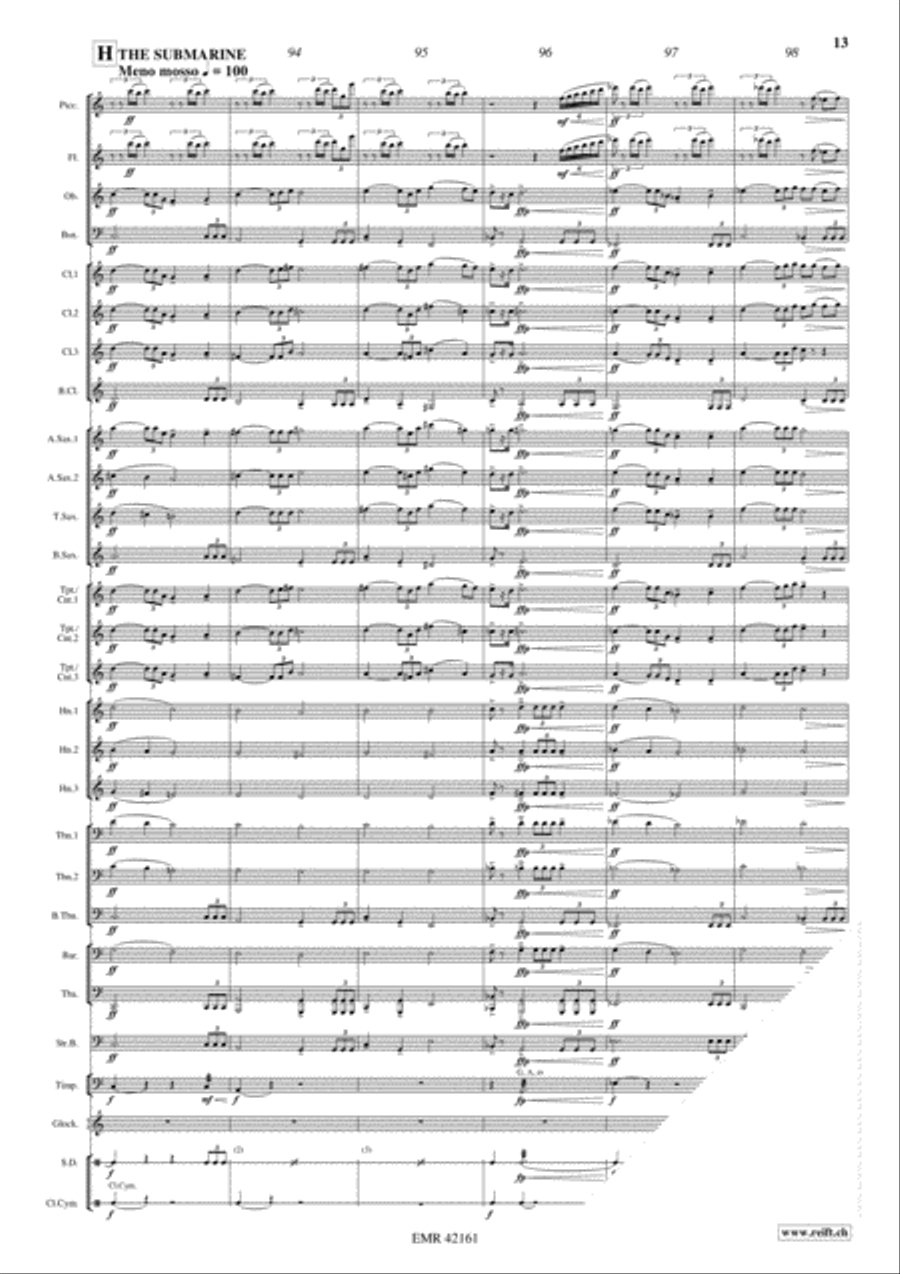 Atlantis: The Lost Empire Concert Band scores gallery preview page 8