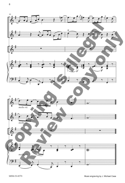 Soul, Adorn Yourself with Gladness (Choral Score)