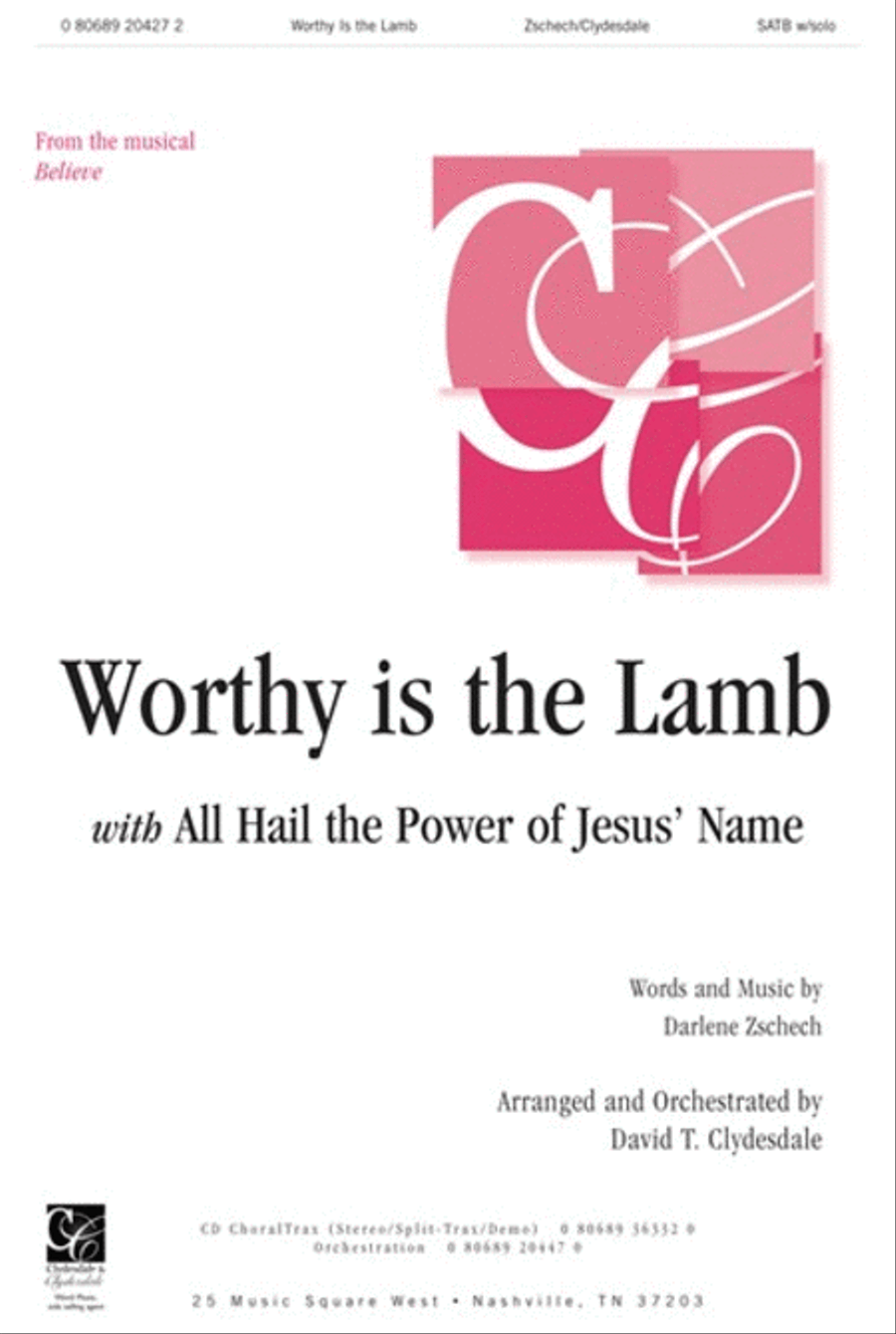 Worthy Is The Lamb - CD ChoralTrax Choir scores gallery preview page 1