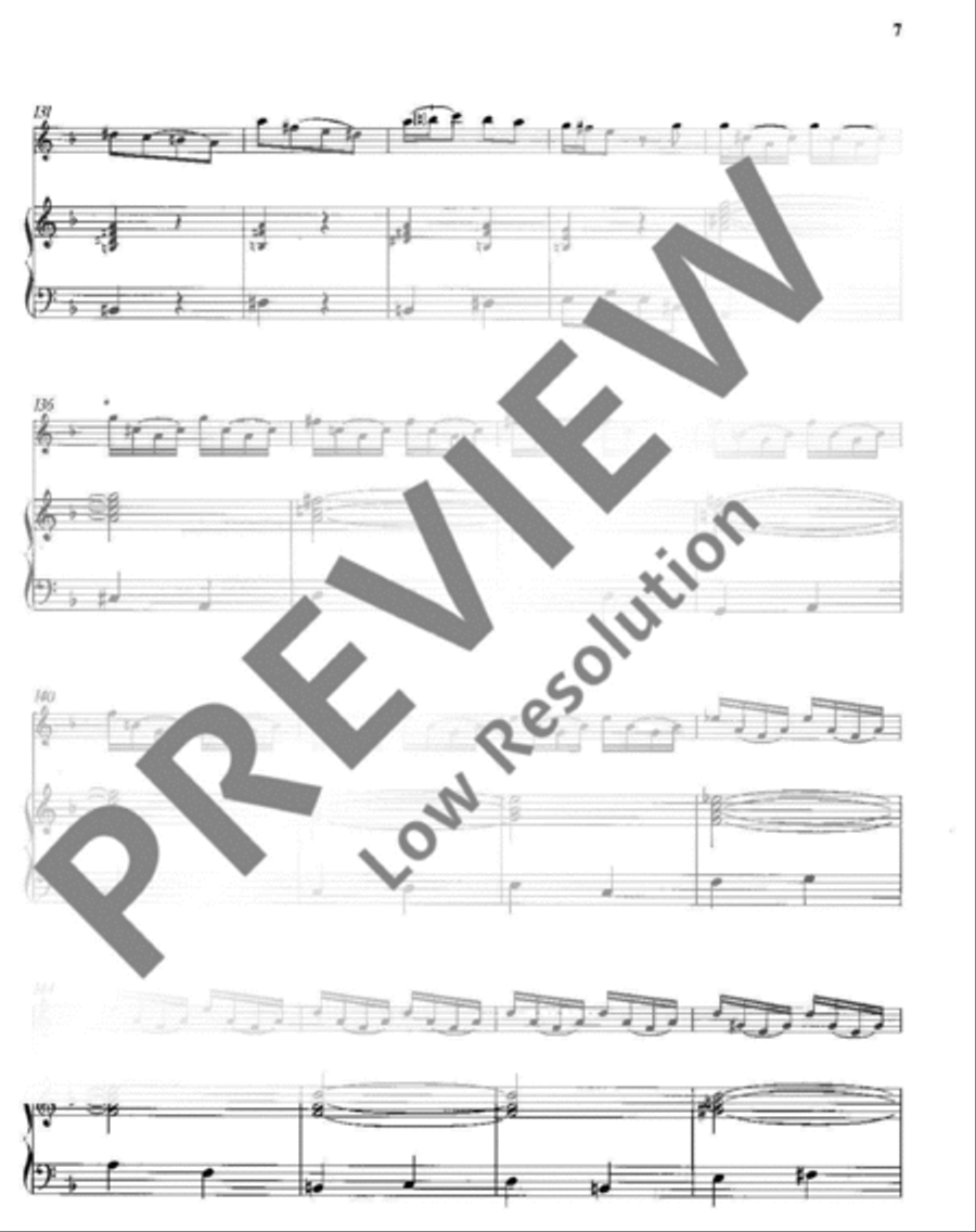 Concerto F major Soprano Recorder scores gallery preview page 10